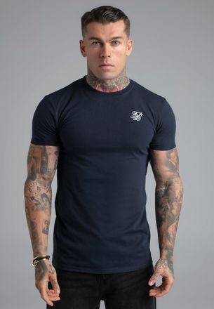 Siksilk Mens Navy Essentials T-Shirt XXL