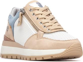 Xti Refresh Collection Womens Casual Lace-Up Sneakers