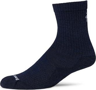 Smartwool Everyday Athletic Crew Socks Crew Cut Socks Shoes Deep Navy : LG (US Mens Shoe 9-11.5 - Womens Shoe 10-12.5), Merino/Mesh/Nylon