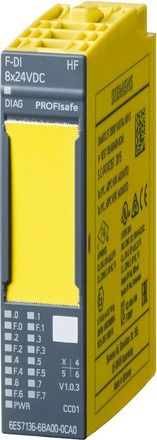 SIEMENS Simatic Et 200sp F-di 8x24vdc Hf, 6es71366ba010ca0