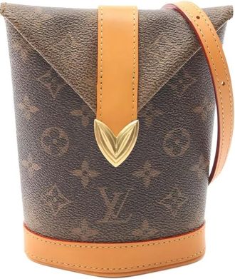 Louis Vuitton Borsa a spalla con monogramma - Marrone
