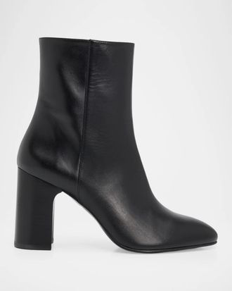 Stuart Weitzman Mulberry 85MM Leather Boots