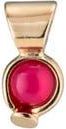 UNOde50 18K Gold-Plated Charm With Agate Stone in Metallic Gold at Nordstrom