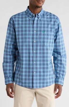 Brooks Brothers Plaid Cotton Button-Down Shirt in Vista Tartan at Nordstrom Rack, Size Xx-Large