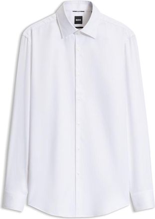 BOSS Slim-fit shirt in a cotton blend