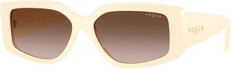 Vogue Eyewear VO5642SU 316713 Womens Sunglasses White Size 55