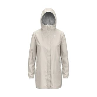 K-Way K-Way, Rain Jackets, female, Beige, Size: XL Sophie Stretch Dot Jacket