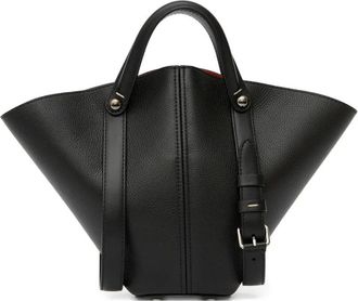 Maison Margiela Dress-Age leather shoulder bag - Black