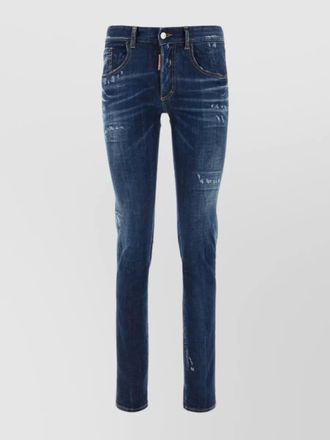 Dsquared2 cotton slim-fit straight-leg jeans