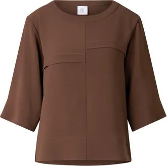 Bogner Enrica cr&ecirc;pe shirt for women - Brown - 34