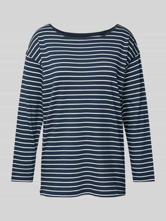 Christian Berg Pyjama-Oberteil mit Rundhalsausschnitt in Dunkelblau, Gr&ouml;&szlig;e XS