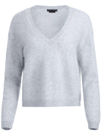 Alice & Olivia Williams sweater - women - Cashmere/Nylon - L - Grey