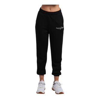 Emporio Armani Dames, Broeken, Zwart, Maat: L Modal