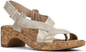 Donald J Pliner Romin Slingback Sandal in Platino at Nordstrom Rack, Size 9.5