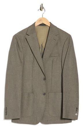 Calvin Klein Taupe Heathered Notch Lapel Sport Coat at Nordstrom Rack, Size 38 Regular