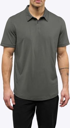 Cuts Trim Fit Cotton Blend Polo in Castor Grey at Nordstrom, Size X-Large