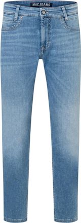 MAC Broeken Straight-Jeans MAC Arne Pipe, Herren, Gr. 31, L&auml;nge 34, light blau authentic wash, Denim/Jeans, Obermaterial: 93% Baumwolle, 5% Elastomultiester, 2% E