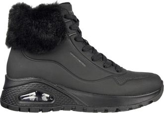 Skechers Uno Rugged Fall Air Winterlaarzen - Dames - Winterlaarzen - Zwart - 36 EU - Schoenen