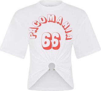 Paco Rabanne T Shirt Bianco-Donna