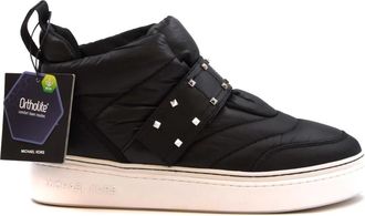 Michael Kors Stijlvolle Dameslaarzen - Dames - Sneakers - Zwart - 40 EU - Leer - Schoenen