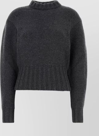 Alexander McQueen cashmere wool m&eacute;lange sweater