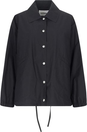 Jil Sander Single-breasted Logo Jacket