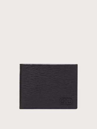 Ferragamo Men Gancini wallet Black