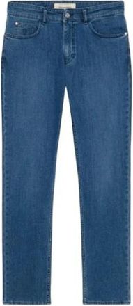 Trussardi 370 Close Slim-fit Jeans - Heren - Slim Fit Jeans - Blauw - W36 - Leer - Jeans