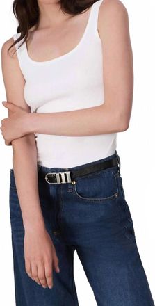 Rag & Bone Rib Tank Top In White