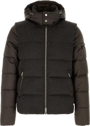 Moorer Dark Brown Down Jacket