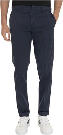 Fay Chino Broeken - Heren - Chinos - Blauw - W31 - Katoen - Broeken
