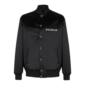 Balmain Hombre, Chaquetas, Negro, Talla: XL
