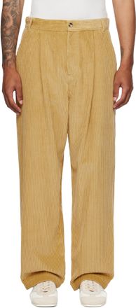 Moschino Ankle-Length Cotton Gabardine Trousers With High