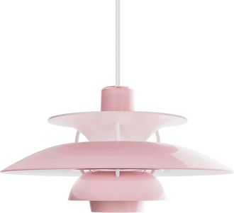 Louis Poulsen PH 5 320 Opal Pendelleuchte, opal pale rose
