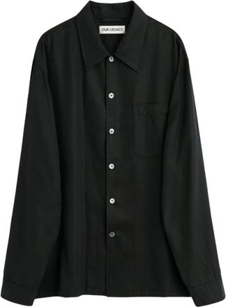 Our Legacy Hombre, Camisas, Negro, Talla: XL