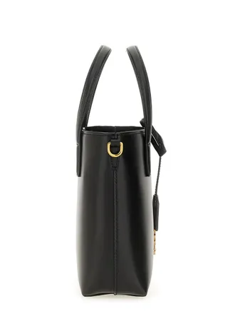 Saint Laurent Womens Handbag Mini Toy Shopping Black Calfskin Handbags Hand Bags