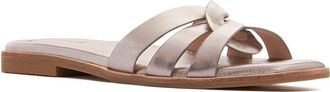 FRANKiE4 Jac Slide Sandal in Champagne at Nordstrom, Size 9.5