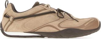 Balenciaga Beige Color Block Radar Sneakers