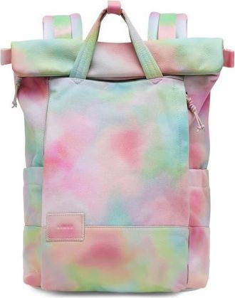 Aim&eacute;e Power Move Leather Laptop Backpack in Airbrush Dawn - Canvas at Nordstrom