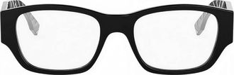 Fendi Demo Square Mens Eyeglasses FE50123I 001 53