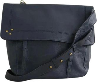 Jerome Dreyfuss Pre-owned Cross Body Bags, female, Blue, Size: ONE SIZE Pre-owned Jeremie Shoulder Bag