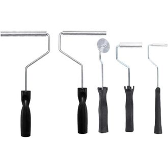 OEM Kit De Laminaci&oacute;n De Fibra De Vidrio De 5 Rollos Con Cabezal De Aluminio Y Paleta De Burbujas Para La Reparaci&oacute;n De Moldes, Resinas Compuestas, Ba&ntilde;era