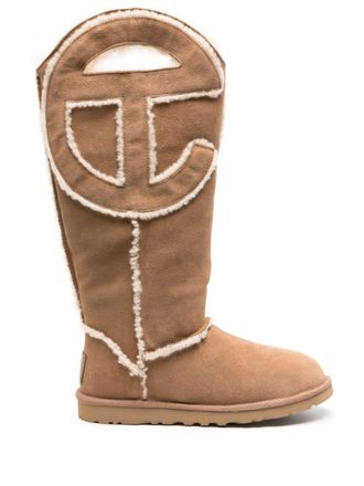 UGG x Telfar su&egrave;de laarzen - Beige
