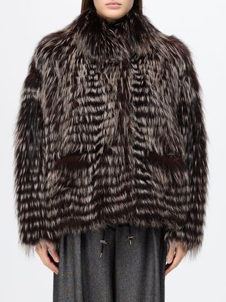 Simonetta Ravizza Giap Reversible Short Jacket in Fox Fur