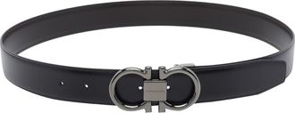 Ferragamo Double adjustable gancini belt