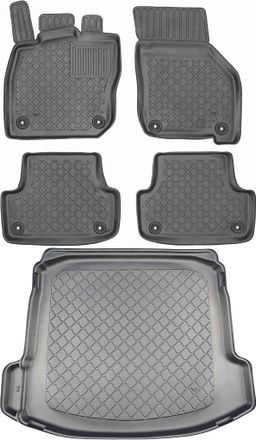 OEM Juego De Alfombrillas Para Coche Y Maletero Para Audi A3 8y Sed&aacute;n Desde Abril De 2020