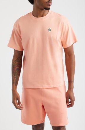 Billionaire Boys Club Atom Cotton T-Shirt in Peach Amber at Nordstrom, Size Xx-Large