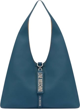 Love Moschino Borsa a spalla con logo - Blu
