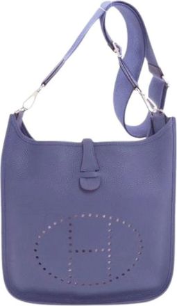 Herm&egrave;s Borsa a spalla Pre-owned Vintage - - Pre-owned - Donna - Viola - ONE SIZE