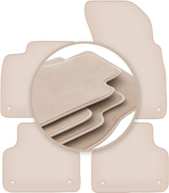 OEM Alfombrillas Premium Beige Para: Audi Q7 Ii Suv 2016